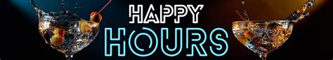 Friday happy hour near me - Happy hour at this colourful bar in Covent Garden usually starts at 17:00 and ends at 19:00, except for Thursdays and Fridays. Thursday’s happy hour is an extra hour and begins at 16:00 and carries on until 19:00. On Fridays, it’s from 16:00 to 18:00. Unfortunately, there is no happy hour on Saturdays.